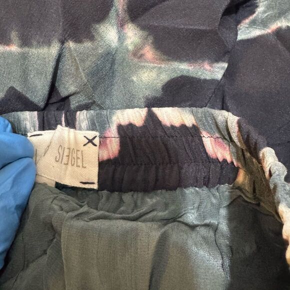 Laura Siegel for Anthropologie Pants 100% silk with 100% viscose lining size S - Picture 4 of 9